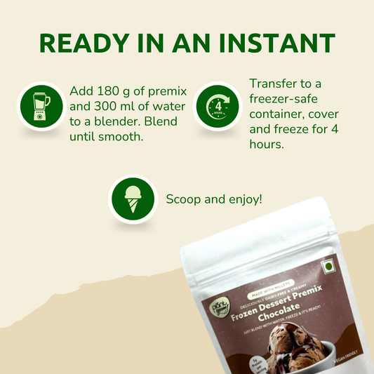 Frozen Creamy Dessert Premix