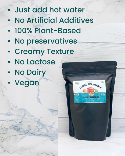 Jaggery Tea Premix - Fennel (Saunf) - Super Saver - 750g