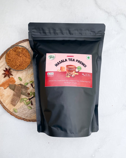 Jaggery Tea Premix - Masala - Authentic Indian Chai Super Saver Pack - 750gm