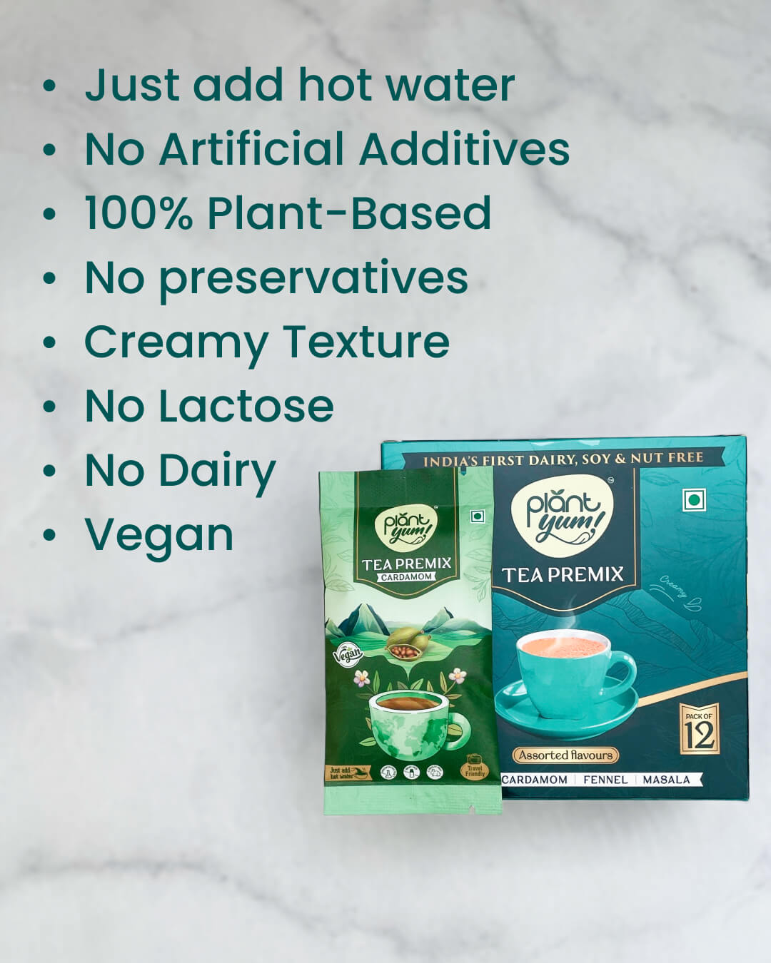 Cardamom Tea Premix – Pack of 12