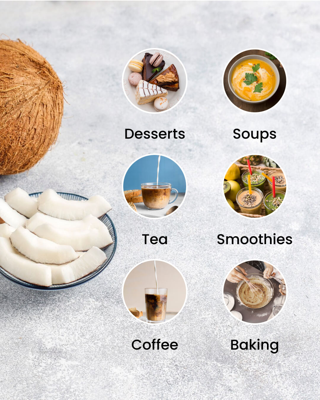 Creamer Trial Pack | Millet Creamer + Coconut Milk Powder + Oats Creamer (100g Each)