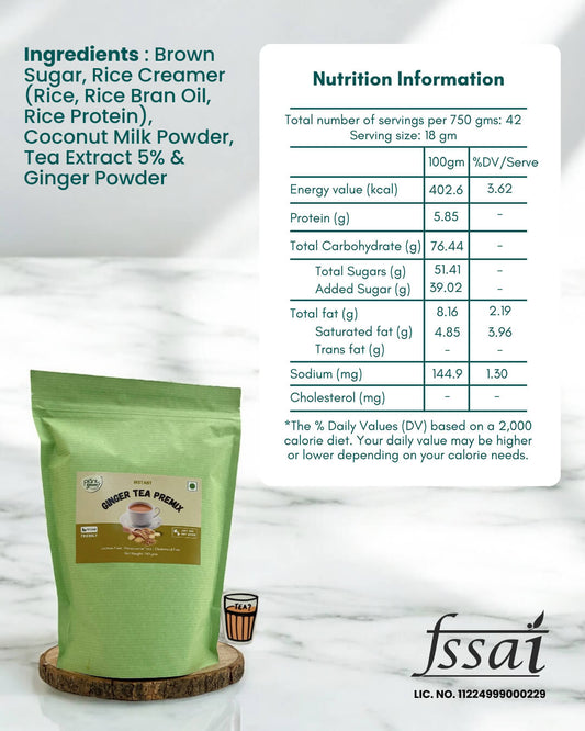 Ginger Tea Premix - 750gm
