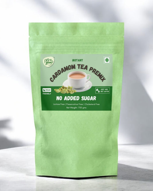 No Added Sugar Tea Premix - Cardamom (Elaichi) (750g)