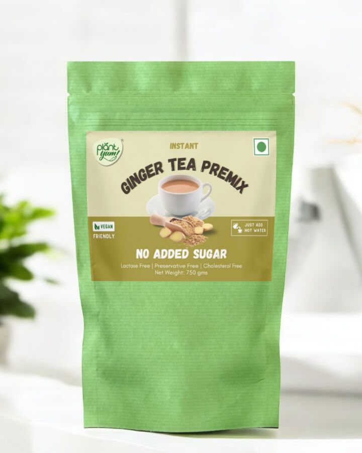 No Added Sugar Tea Premix - Ginger (Adrak) (750g