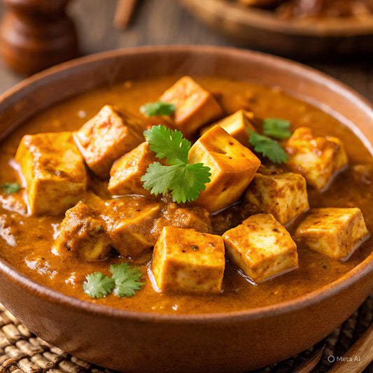 7 Day Clean Protein Challenge by Plant Yum : Day 6 Recipe - Tofu Butter Masala