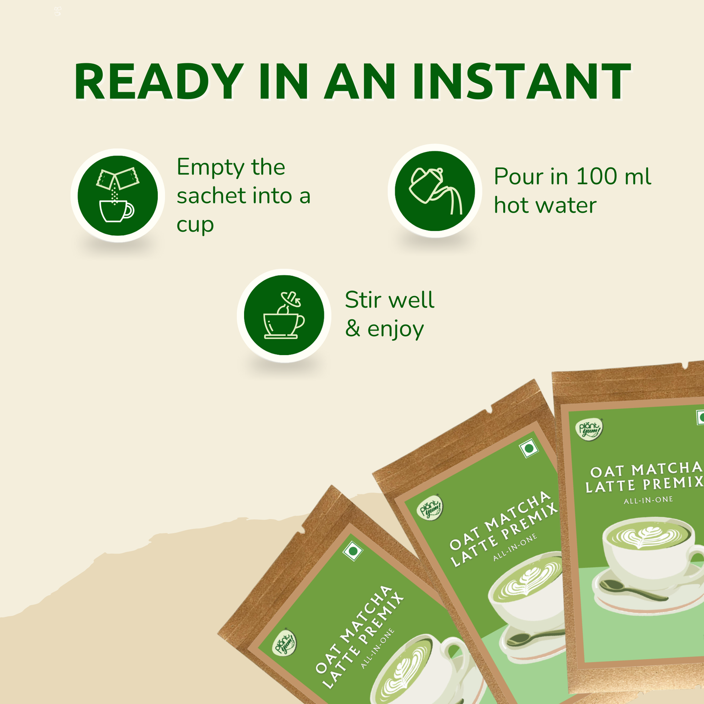 Oat Matcha Latte Premix