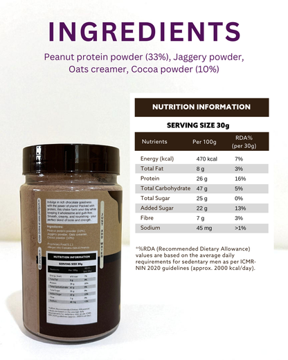 Chocolate Protein Shake Premix