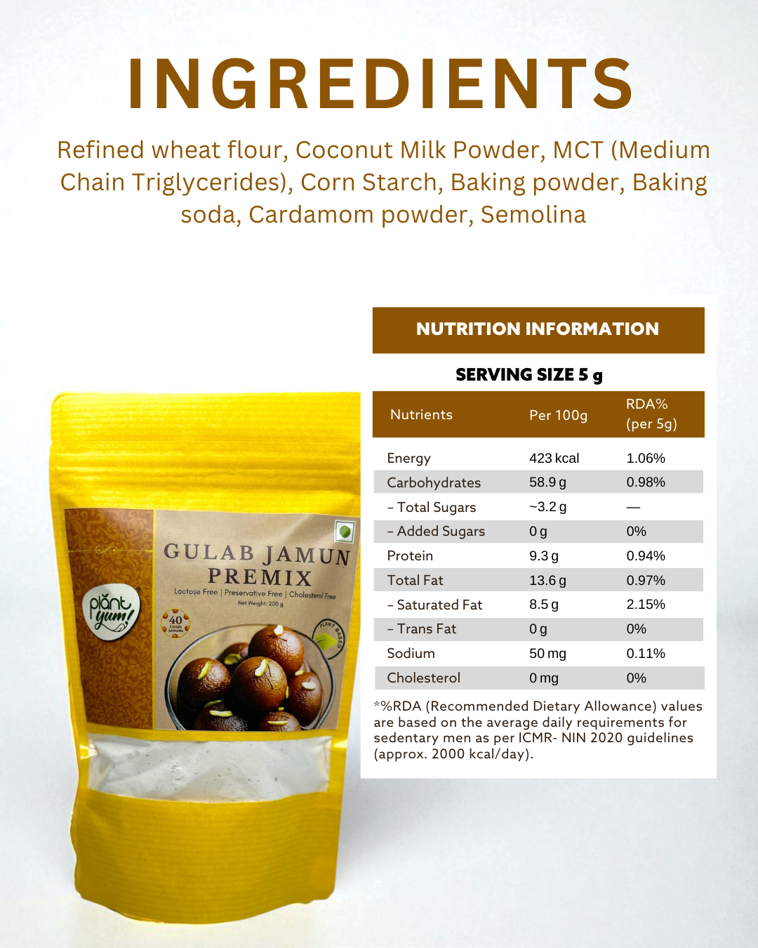 Gulab Jamun Premix