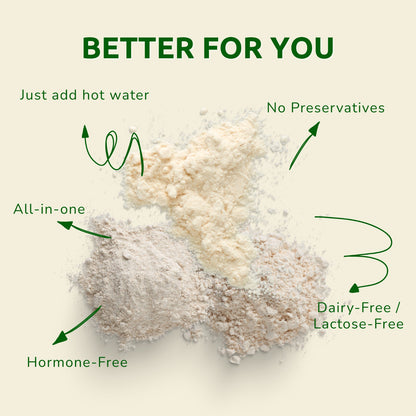 Creamer Trial Pack | Millet Creamer + Coconut Milk Powder + Oats Creamer (100g Each)